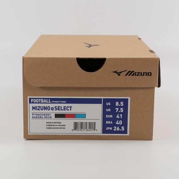 Mizuno Alpha Select \'Black Ignition Red\' P1GA236501 Football Cleats Multi Size main image 4